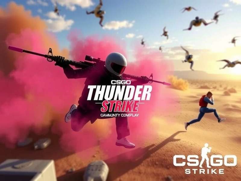 Bharat CSGO Thunder Strike Gameplay Banner